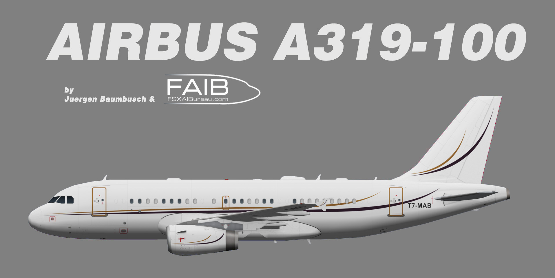 Wadi Aviation Airbus A319-100CJ T7-MAB