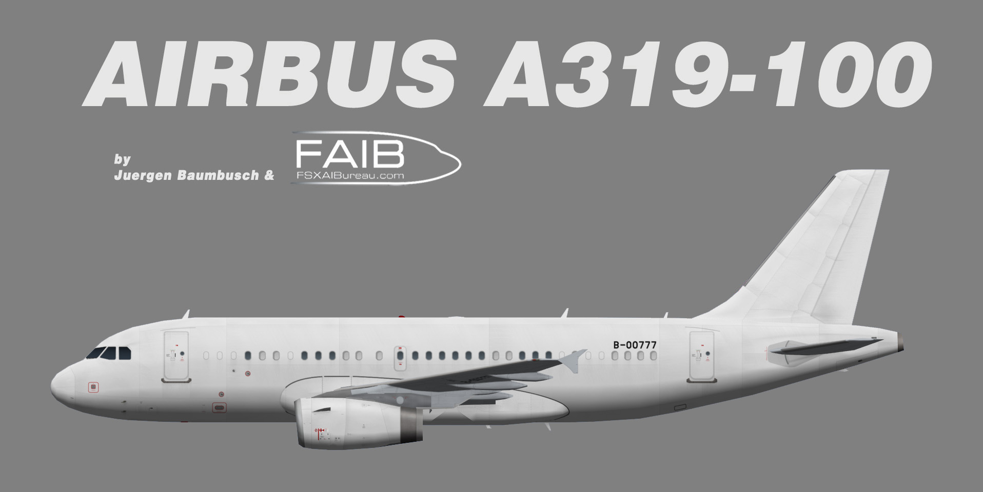 Hua Yuan International Airbus A319-100CJ B-00777 (opb EVA Air)