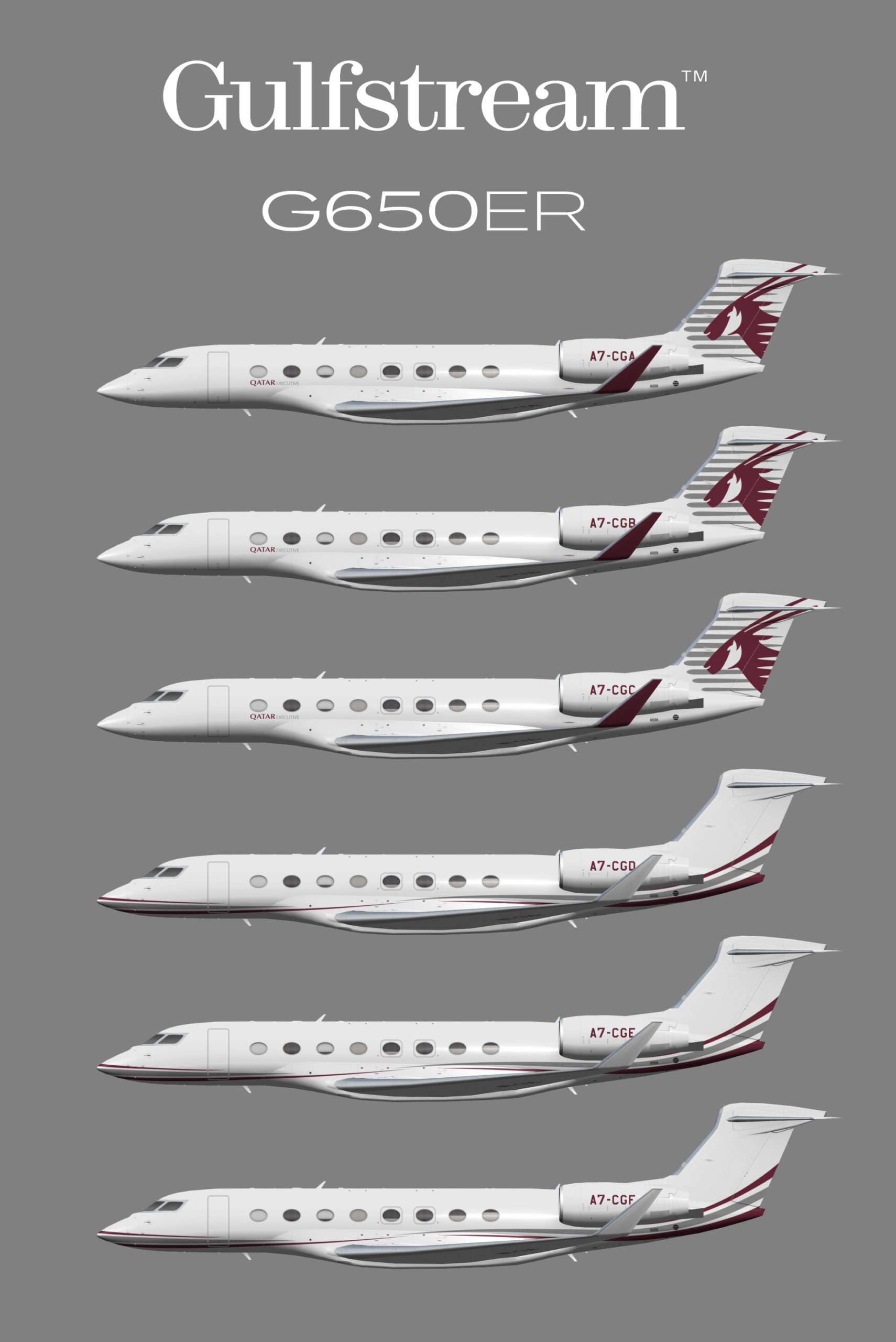 Qatar Executive Gulfstream G650 (G-VI)