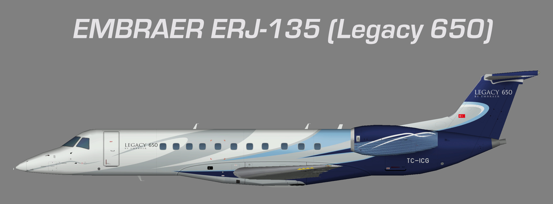TAV Havacilik Embraer ERJ-135 (Legacy 650)