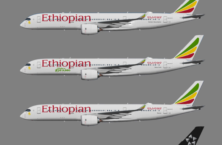 UTT Ethiopian Airlines Airbus A350-900
