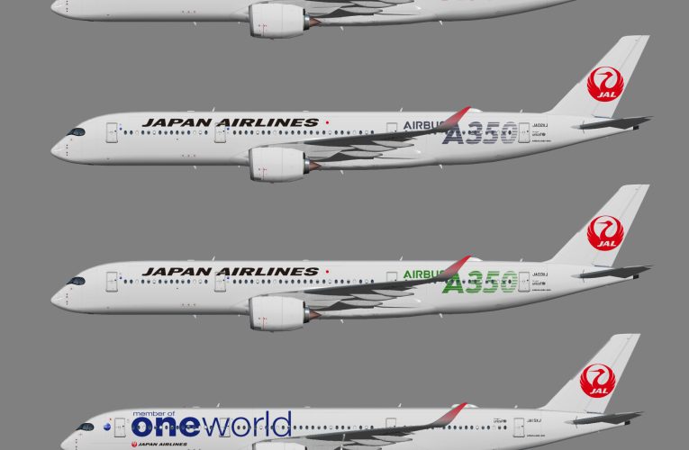 UTT Japan Air Lines (JAL) Airbus A350-900