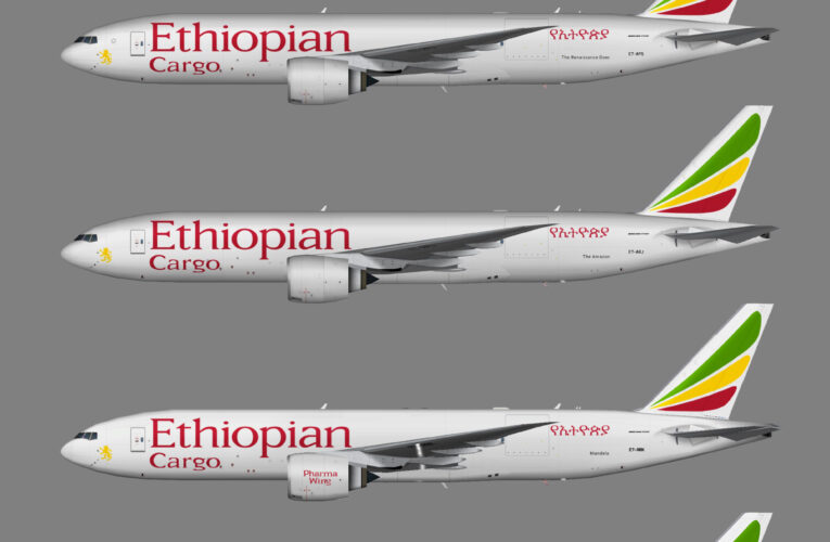 TFS Ethiopian Airlines Cargo Boeing 777-200F
