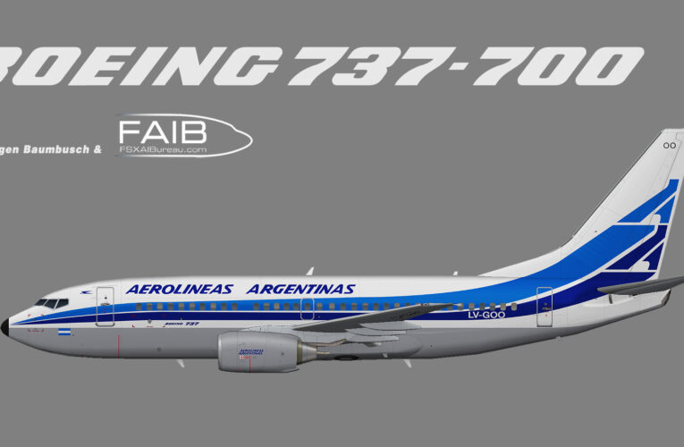 Aerolineas Argentinas Retro Boeing 737-700