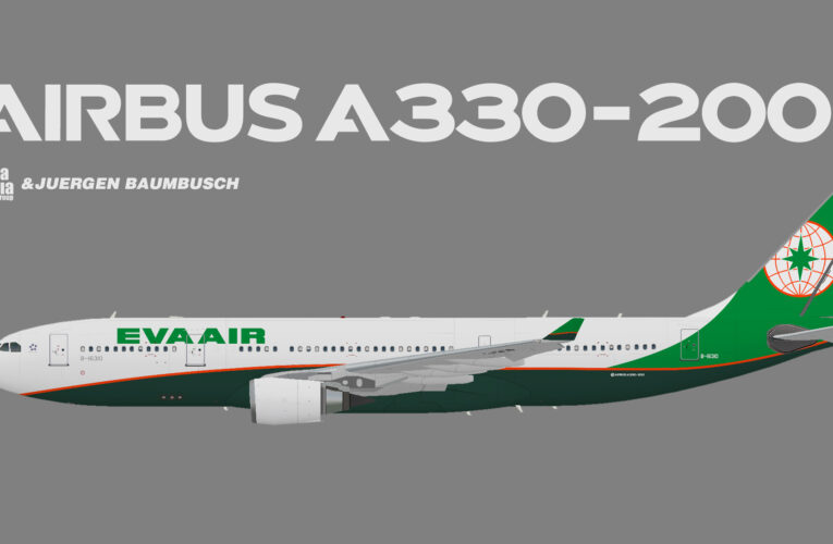 AIG EVA Air Airbus A330-200