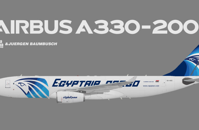 AIG Egyptair Cargo Airbus A330-200(P2F)