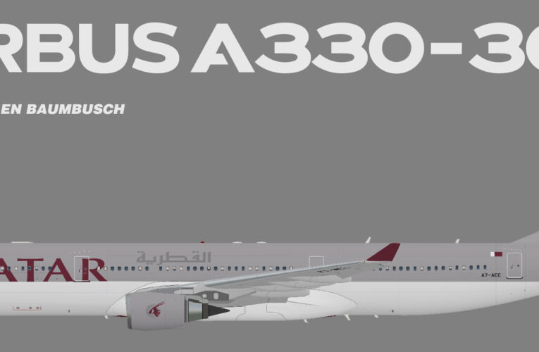 AIG Qatar Airways Airbus A330-300