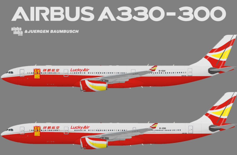 AIG Lucky Air Airbus A330-300