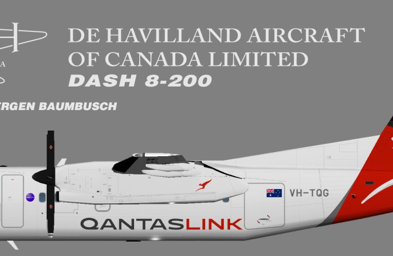 AIG QantasLink De Havilland Dash8-200 NC
