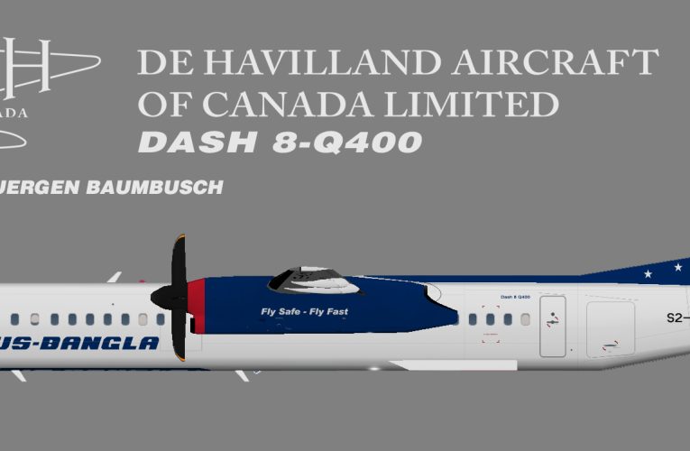 AIG US-Bangla Airlines De Havilland Dash 8-Q400