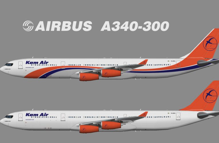 Kam Air Airbus A340-300