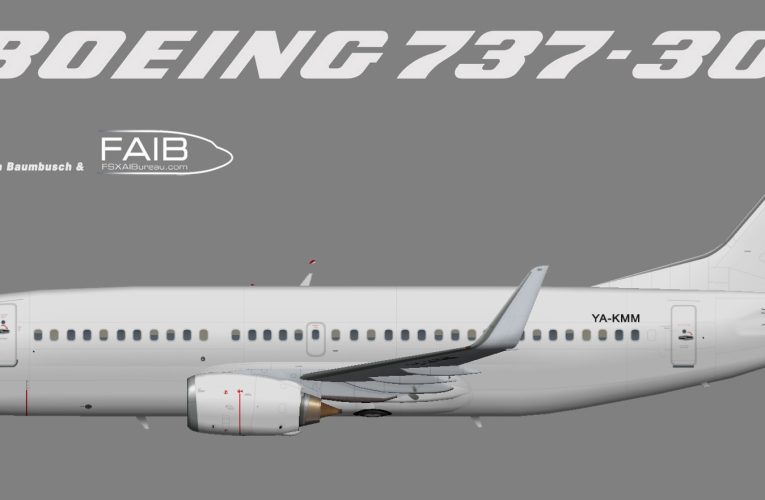 Kam Air Boeing 737-300w Albino