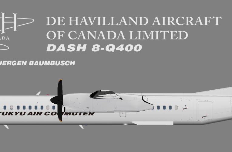AIG Ryuku Air Commuter De Havilland Dash 8-Q400