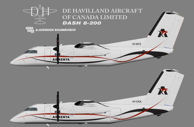 AIG Airkenya De Havilland Dash 8-100/200