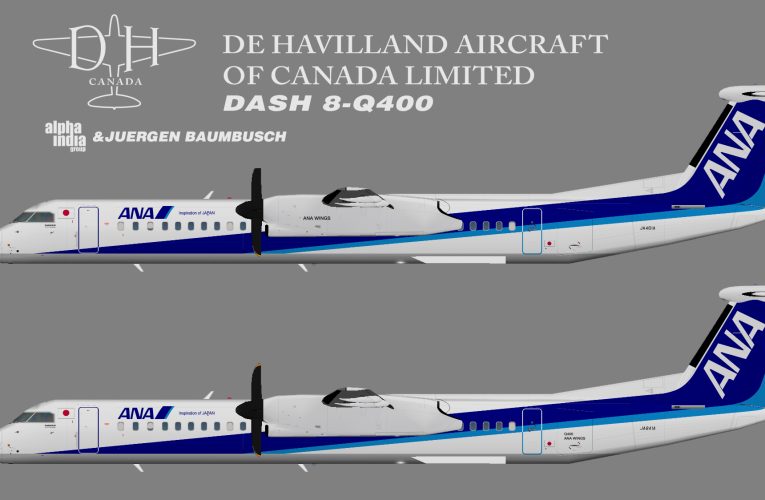 AIG ANA Wings De Havilland Dash 8-Q400