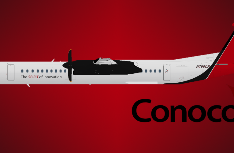 ConocoPhillips Aviation Alaska AIG Dash 8-400