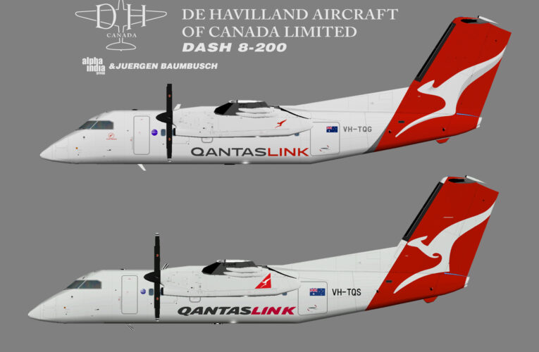 AIG QantasLink De Havilland Dash8-200