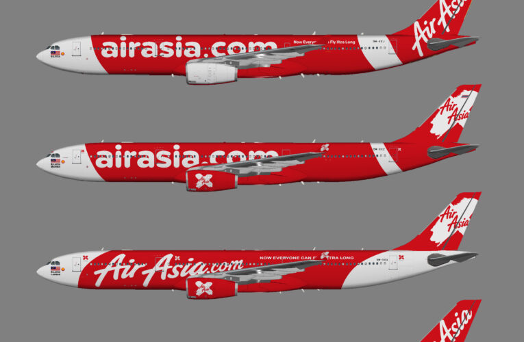 AirAsiaX Airbus A330-300 (representative fleet)