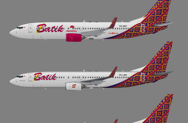 Batik Air Boeing 737-800w