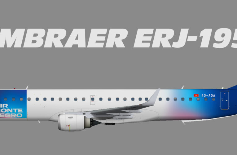 Air Montenegro Embraer ERJ-195