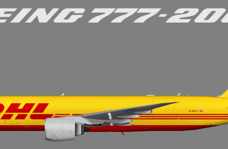 DHL Air UK Beoing 777F