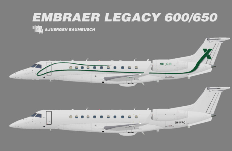 AIR X Charter ERJ Legacy 600/650