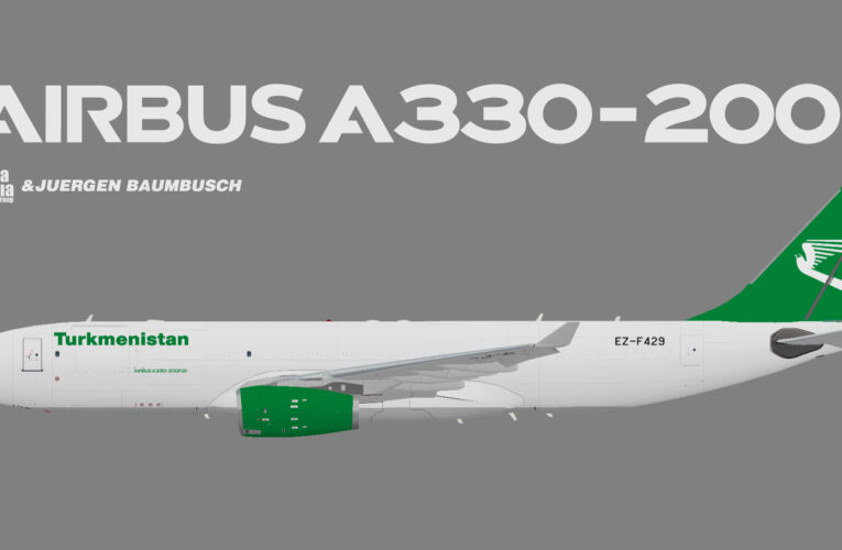 Turkmenistan Airlines Cargo Airbus A330-200 (PCF)