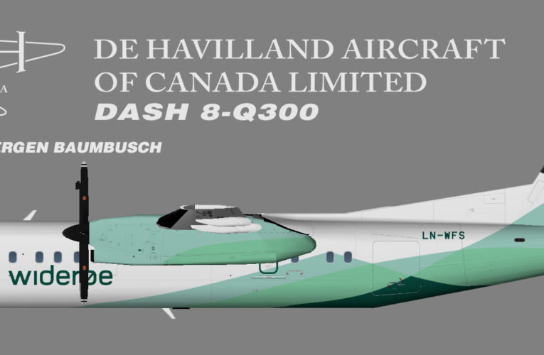 Wideroe De Havilland Dash 8-Q300