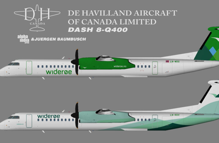 Wideroe De Havilland Dash 8-Q400