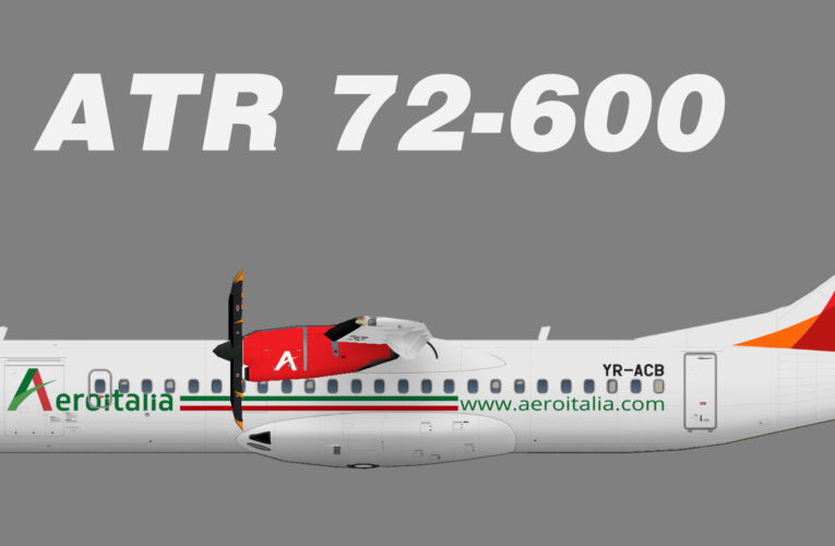 Aeroitalia ATR72-600 Aeroitalia (opb AirConnect)