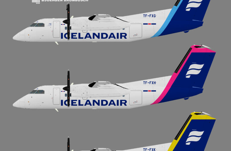 Icelandair De Havilland Dash 8-200