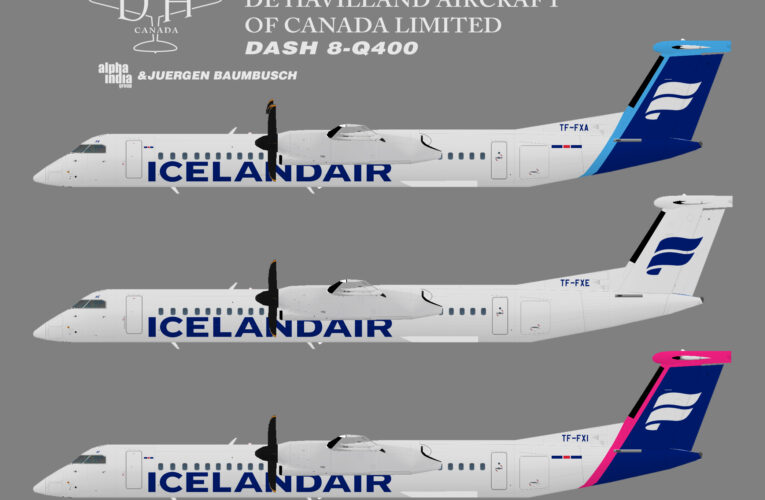 Icelandair De Havilland Dash 8-Q400