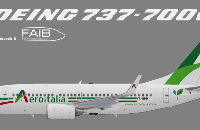 Aeroitalia Boeing 737-700w (opb HelloJet)