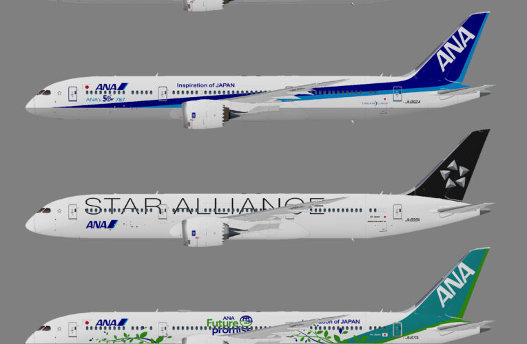 All Nippon Airways (ANA) Boeing 787-9 (AIG)