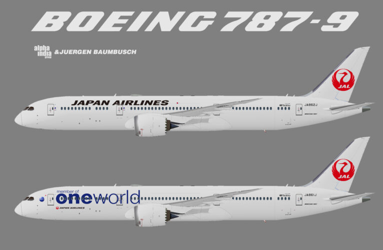 JAL – Japan Airlines Boeing 787-9 (AIG)