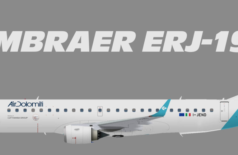 Air Dolomiti Embraer ERJ-190-100 (ERJ-190)