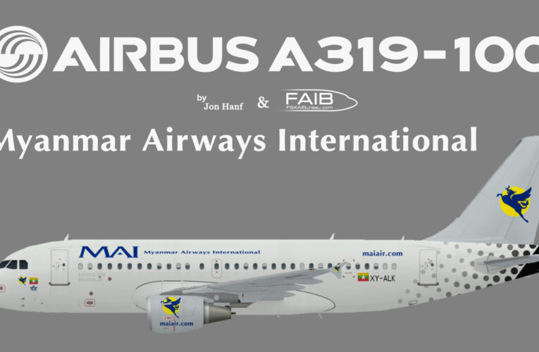 Myanmar Airways International Airbus 319-100