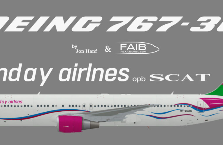 Sunday Airlines opb SCAT Boeing 767-300