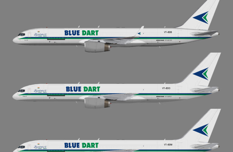 Blue Dart Aviation Boeing 757-200