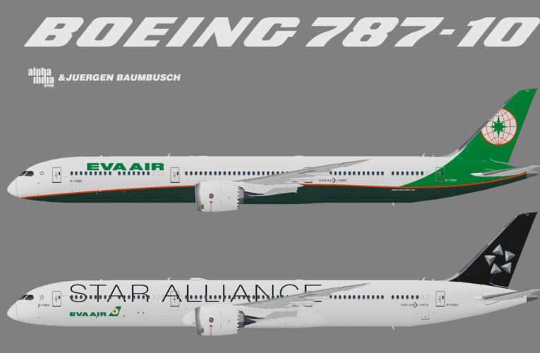 EVA Airways Beoing 787-10 (AIG)
