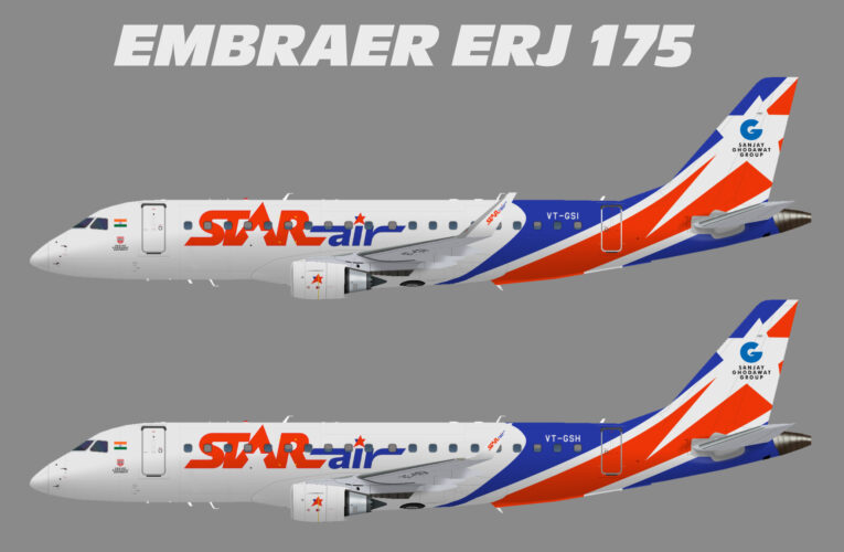 Star Air Inida Embraer ERJ-175