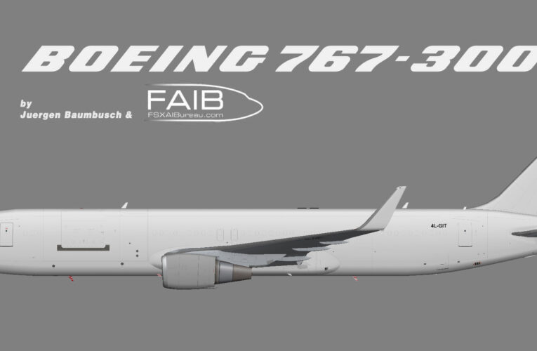 Georgian Airlines Boeing 767-300w