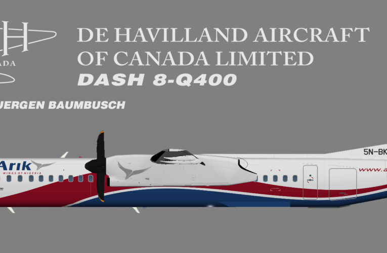 AIG Arik Air De Havilland Dash 8-Q400