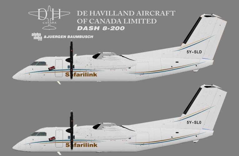 Safarilink Aviation Dash8-100/200